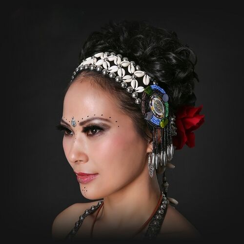 Women Tribal Belly Dance Accessories Tassel Gypsy Dance Headpiece
