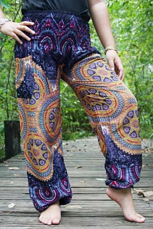 Buy Harem Yoga Pants Dance Gypsy mc Hammer Pants For Women Black Color Size  0-14 US Online at desertcartINDIA